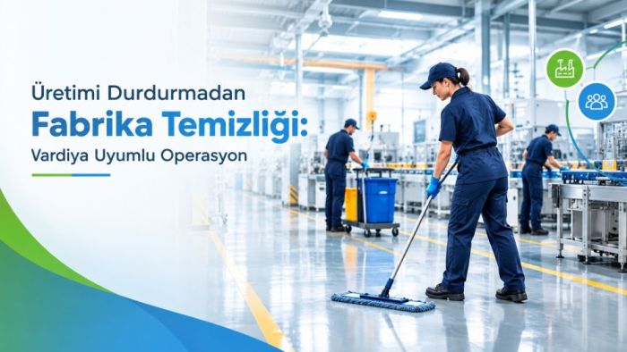 Üretimi Durdurmadan Fabrika Temizliği: Vardiya Uyumlu Operasyon